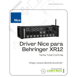 Driver Nice pra Mesa de Som Behringer XR12